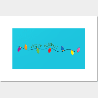 Holiday Lights Posters and Art